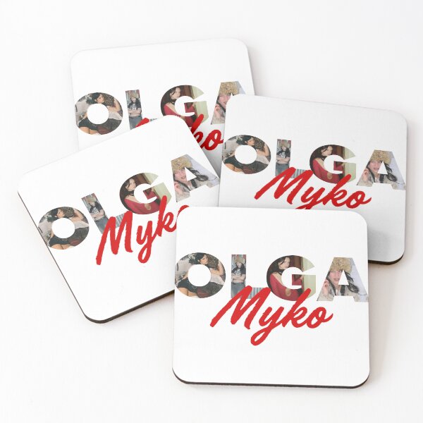 Item preview, Olga myko music album cover art typography designed and sold by ARTeez⭐️⭐️⭐️⭐️⭐️.
