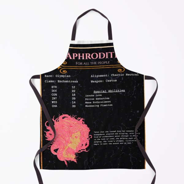 Item preview, Aphrodite RPG Character Sheet - Greek Mythology Gaming Gift designed and sold by ShopStellar.