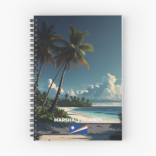 Aperçu de l'œuvre Voyage aux Îles Marshall créée et vendue par Thistle-TShop.