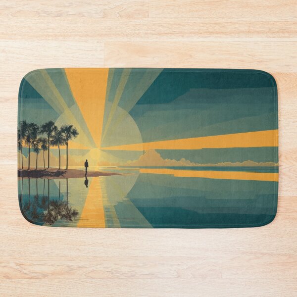 Item preview, Sunny dawn on calm waters designed and sold by anytka.