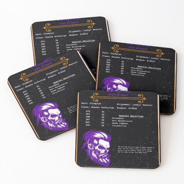 Item preview, Hades RPG Character Sheet - Greek Mythology Gaming Gift designed and sold by ShopStellar.
