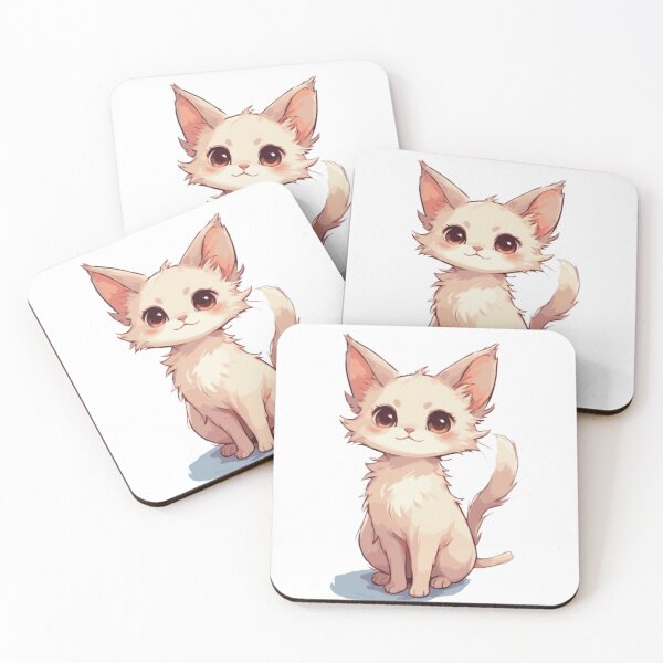 Item preview, Cute Pink Fox – Kawaii Cartoon Fox Animal Design designed and sold by SumeetCreativeArt.