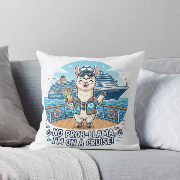 Item preview, No Prob-Llama I'm On A Cruise. designed and sold by Lola Style.