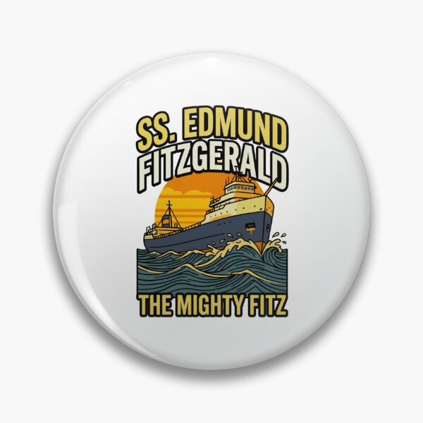 Item preview, vintage edmund fitzgerald lake superior legend design designed and sold by ArtDesignTp.