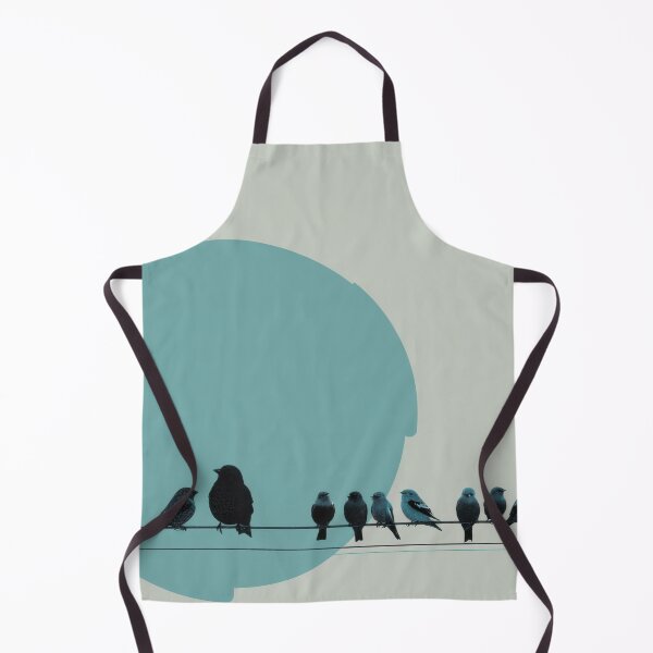 Item preview, Birds gather on a wire by the circle designed and sold by anytka.