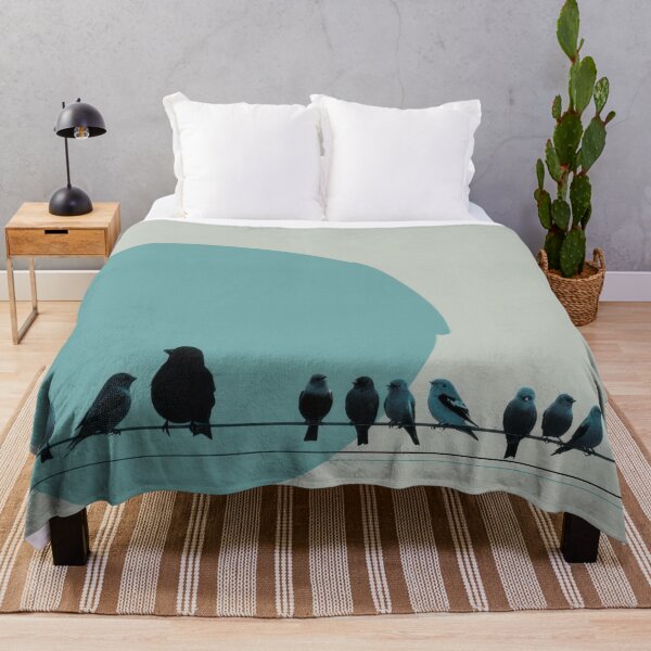 Item preview, Birds gather on a wire by the circle designed and sold by anytka.