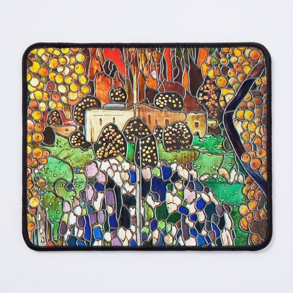 Item preview, Art Nouveau stained glass window. Fragment designed and sold by likiska.