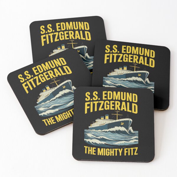 Item preview, great lakes mighty fitz maritime heritage artwork designed and sold by ArtDesignTp.