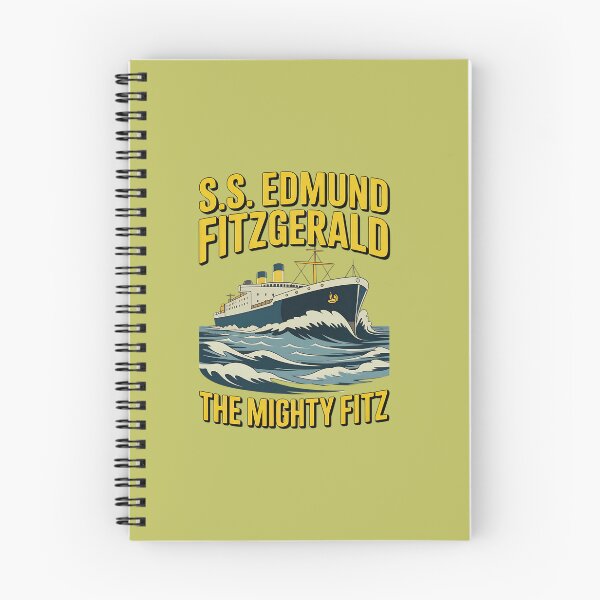 Item preview, great lakes mighty fitz maritime heritage artwork designed and sold by ArtDesignTp.