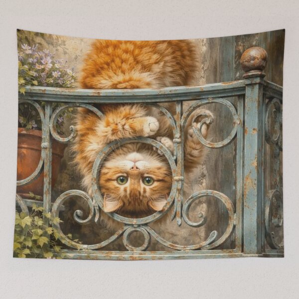 Item preview, "Little Sweet Balcony Acrobat" designed and sold by iamdesigns14.