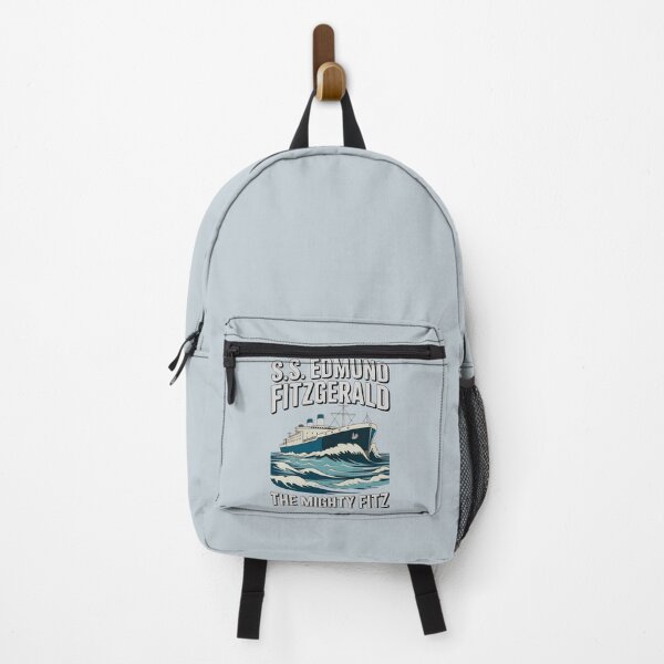 Item preview, lake superior mighty fitz shipwreck tribute design designed and sold by ArtDesignTp.