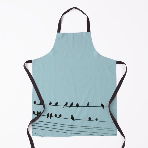 Item preview, Birds sit on power lines at dusk designed and sold by anytka.