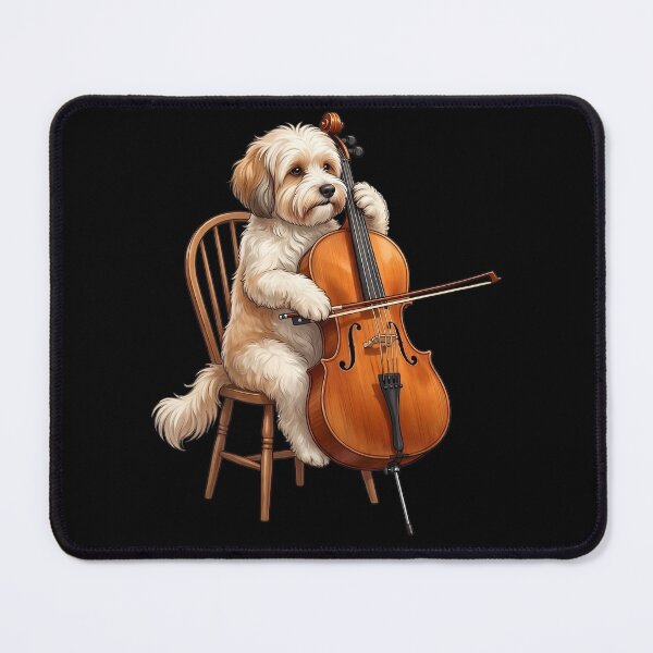 Item preview, Havanese Playing Cello Player Cellist Dog Lover designed and sold by TerryConnells.