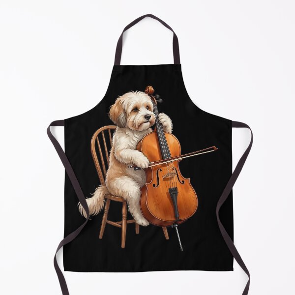 Item preview, Havanese Playing Cello Player Cellist Dog Lover designed and sold by TerryConnells.