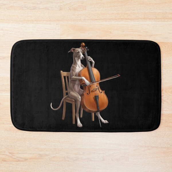 Item preview, Italian Greyhound Playing Cello Player Cellist Dog Lover designed and sold by TerryConnells.