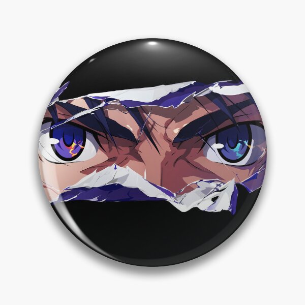 Artikelvorschau, Kirei Kotomine Fate Stay Night Cold Blue Eyes Peeker Through Torn Paper entworfen und verkauft von PMartistStudio.