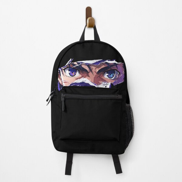 Item preview, Kirei Kotomine Fate Stay Night Cold Blue Eyes Peeker Through Torn Paper designed and sold by PMartistStudio.