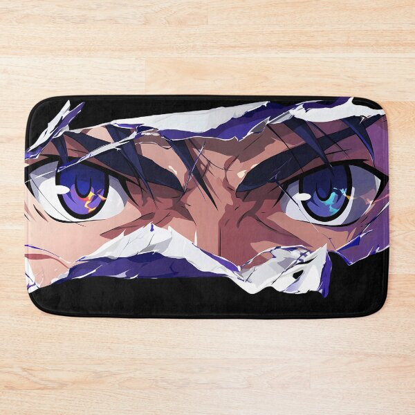 Item preview, Kirei Kotomine Fate Stay Night Cold Blue Eyes Peeker Through Torn Paper designed and sold by PMartistStudio.