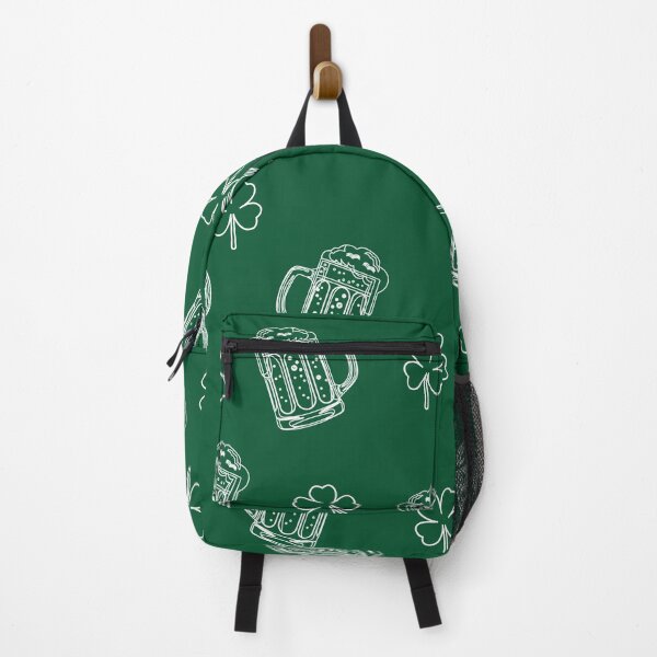 Item preview, Saint Patricks Day Beer Mug and Shamrock Pattern Background for Holiday Marketing Banner Website and Promotion designed and sold by mubashshirazam.
