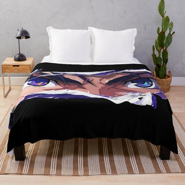 Item preview, Kirei Kotomine Fate Stay Night Cold Blue Eyes Peeker Through Torn Paper designed and sold by PMartistStudio.
