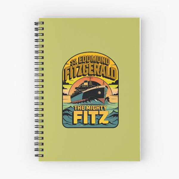 Item preview, edmund fitzgerald lake superior nautical legend art designed and sold by ArtDesignTp.