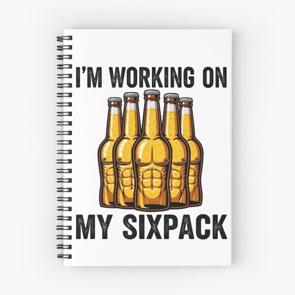 Item preview, Funny ‘I’m Working on My Sixpack’ Unisex Graphic Tee | Premium Quality T-Shirt designed and sold by MoolokaiApperal.