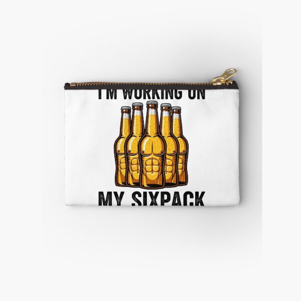 Item preview, Funny ‘I’m Working on My Sixpack’ Unisex Graphic Tee | Premium Quality T-Shirt designed and sold by MoolokaiApperal.