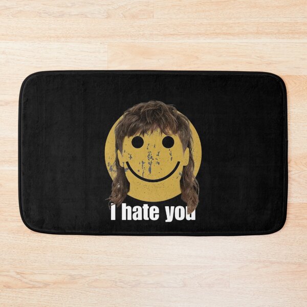 Item preview, Distressed Smiley I Hate You - Funny Harry Meme designed and sold by sapnaela.
