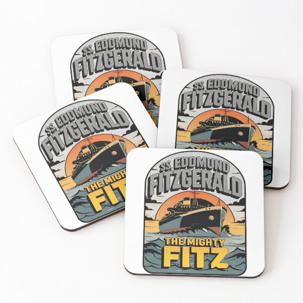 Item preview, mighty fitz lake superior shipwreck heritage design designed and sold by ArtDesignTp.