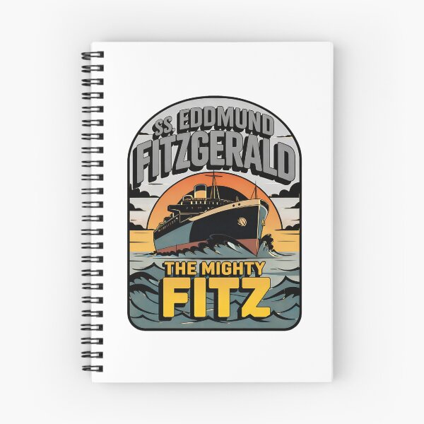 Item preview, mighty fitz lake superior shipwreck heritage design designed and sold by ArtDesignTp.