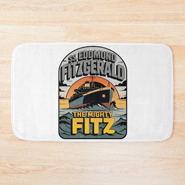 Item preview, mighty fitz lake superior shipwreck heritage design designed and sold by ArtDesignTp.