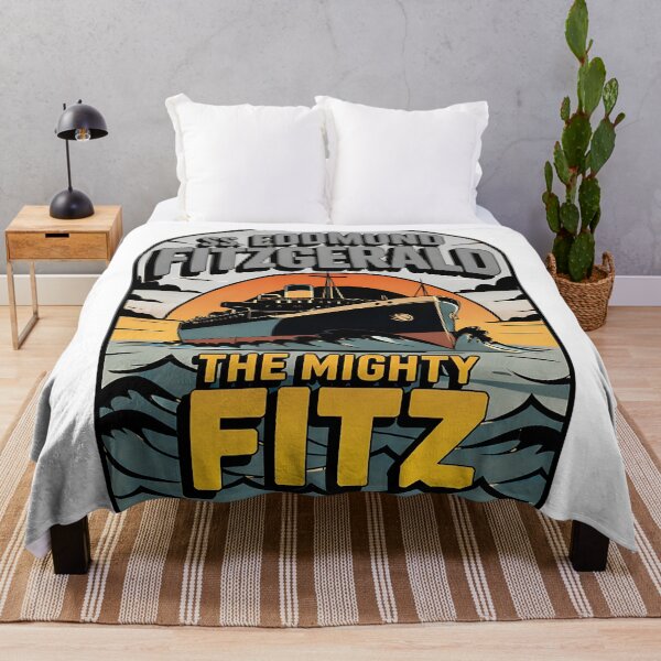 Item preview, mighty fitz lake superior shipwreck heritage design designed and sold by ArtDesignTp.