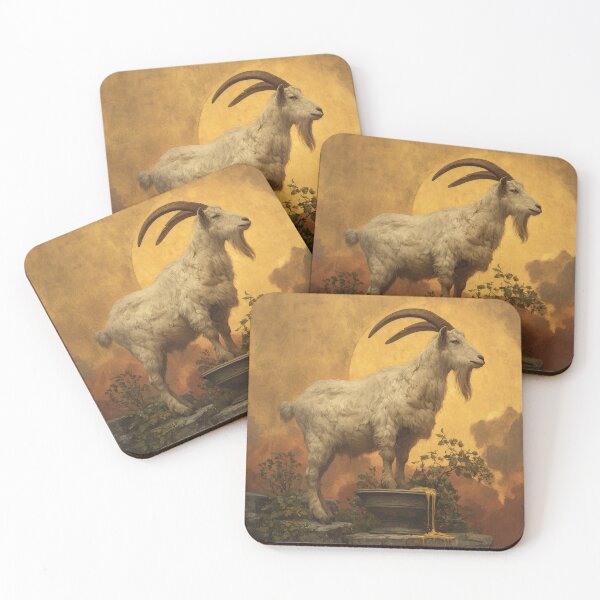 Item preview, Heiðrún – Goat of Valhalla designed and sold by NordicDreams.