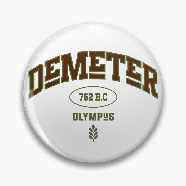 Item preview, Demeter Vintage Collegiate Greek God Mythology Print designed and sold by ShopStellar.