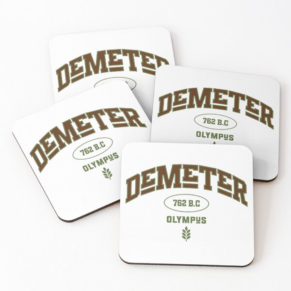 Item preview, Demeter Vintage Collegiate Greek God Mythology Print designed and sold by ShopStellar.