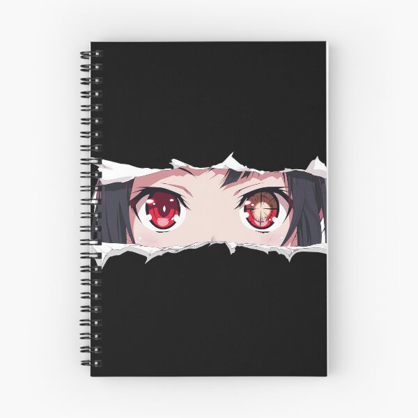 Item preview, Kurumi Tokisaki Date A Live Heterochromia Peeker Through Torn Paper designed and sold by PMartistStudio.