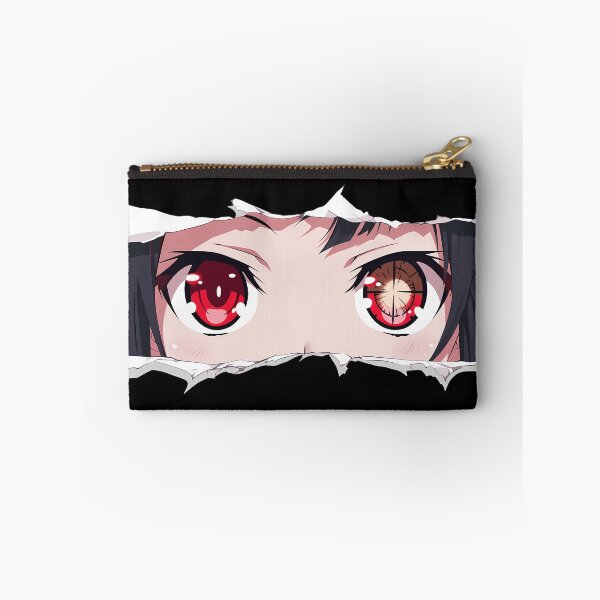 Item preview, Kurumi Tokisaki Date A Live Heterochromia Peeker Through Torn Paper designed and sold by PMartistStudio.