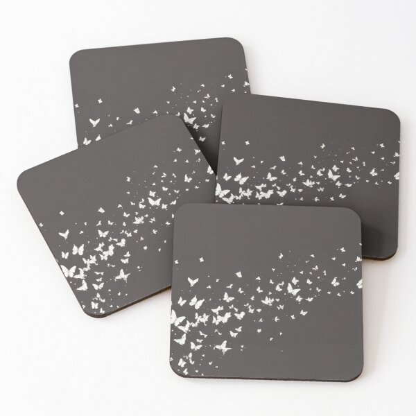 Item preview, Butterflies fly across dark sky designed and sold by anytka.