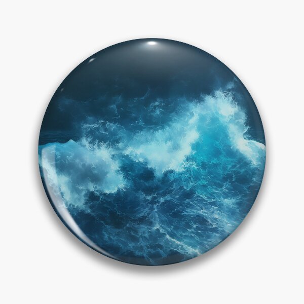 Item preview, Stormy Ocean Waves Crashing In Darkness designed and sold by Christian Weiss.