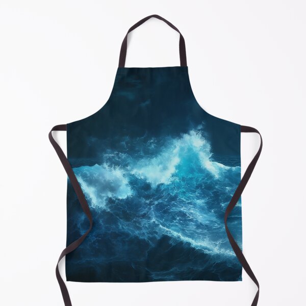 Item preview, Stormy Ocean Waves Crashing In Darkness designed and sold by Christian Weiss.