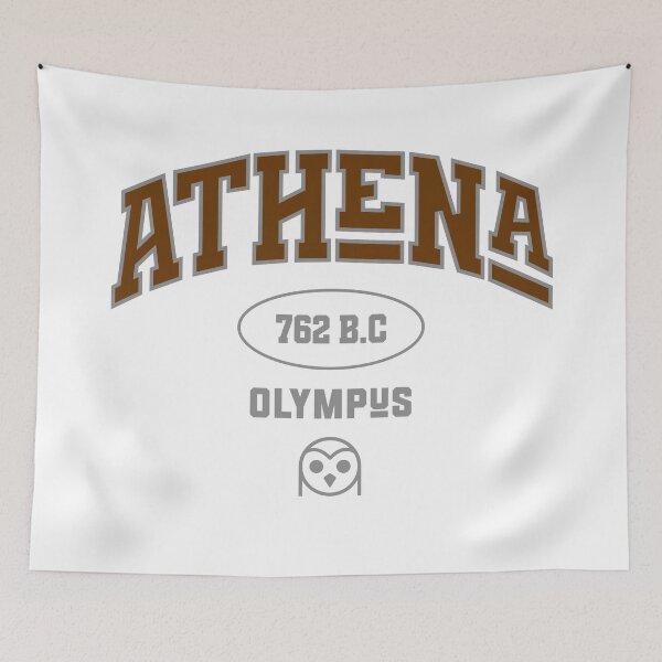 Item preview, Athena Vintage Collegiate Greek God Mythology Print designed and sold by ShopStellar.