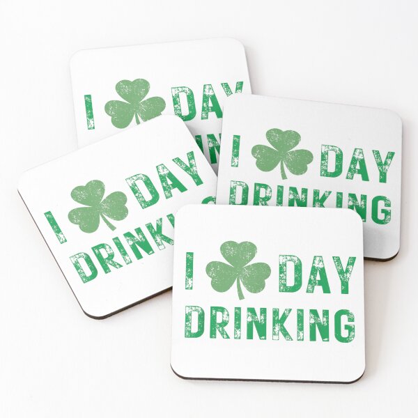 Item preview, I Clover Day Drinking Funny St Patricks Party Quote Shirt designed and sold by Pingleify.