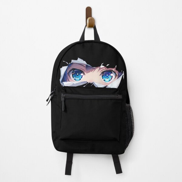 Item preview, Yoshino Himekawa Date A Live Soft Blue Eyes Peeker Through Torn Paper designed and sold by PMartistStudio.