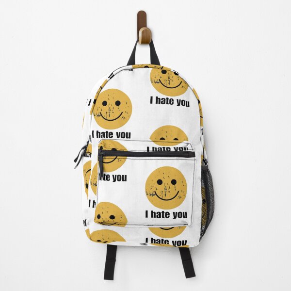 Item preview, Distressed Smiley I Hate You - Funny Harry Meme designed and sold by sapnaela.