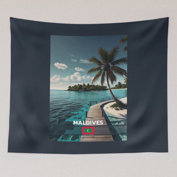 Item preview, Maldives Travel  designed and sold by Thistle-TShop.
