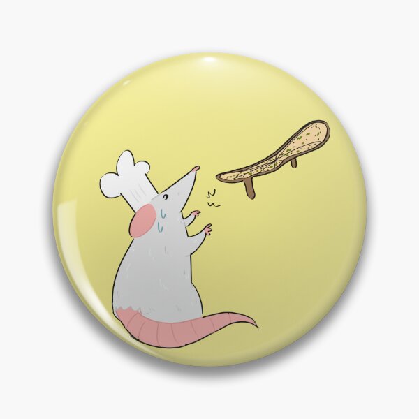 Item preview, White Rat making Pizza designed and sold by staticshops.
