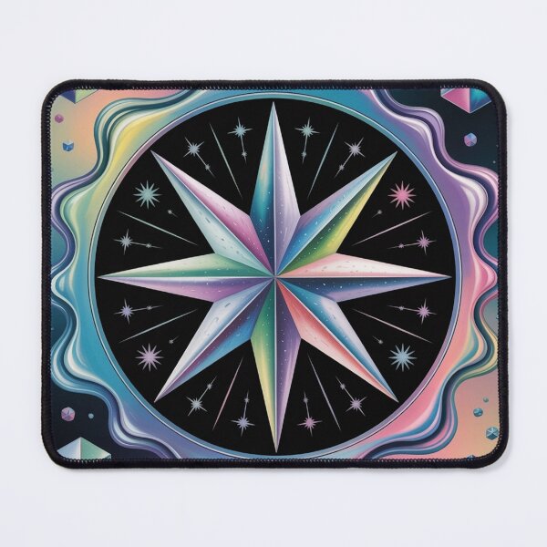 Item preview, A digital art illustration of a compass rose. designed and sold by Lilashakti ⭐️ ⭐️ ⭐️ ⭐️ ⭐️.