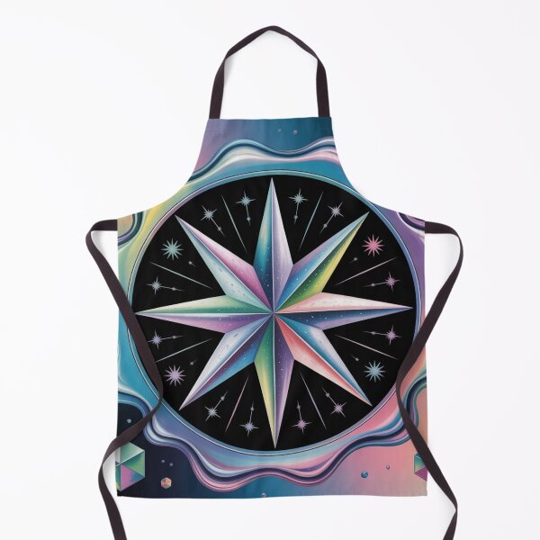 Item preview, A digital art illustration of a compass rose. designed and sold by Lilashakti ⭐️ ⭐️ ⭐️ ⭐️ ⭐️.