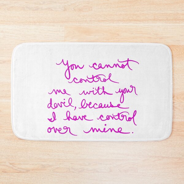 Item preview, You Cannot Control Me with Your Devil designed and sold by abeink.