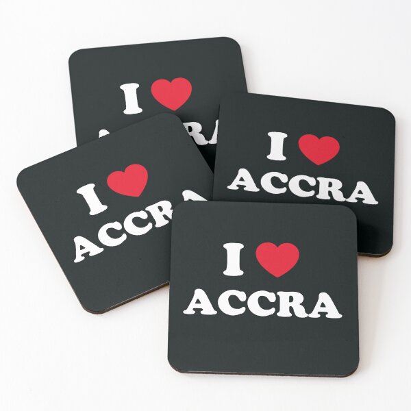 Item preview, I Love Accra | Ghana Travel Souvenir designed and sold by MammothArt.